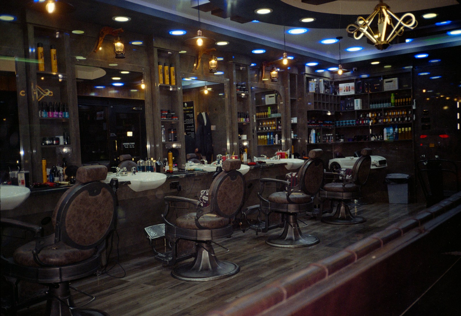 Illustrative salon & barbershop concept photography
